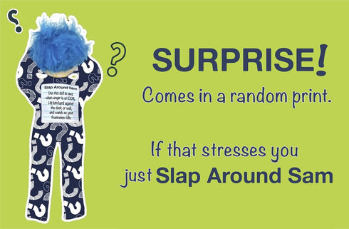 Funny Gag Gift - Slap Around Sam Doll - Classic Random Color for Friends, Co-Workers, Gifts