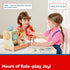 Set Counter 3+ TOP BRIGHT Wooden Ice Cream Pretend Play Toys, Play Kitchen for Kids with Ice Cream & Scoop & Menu