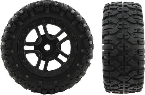 9301E RC Car Tires Wheels PX9300-22, Spare Parts for 9301 9301E 1:18 RC Monster Trucks Vehicle