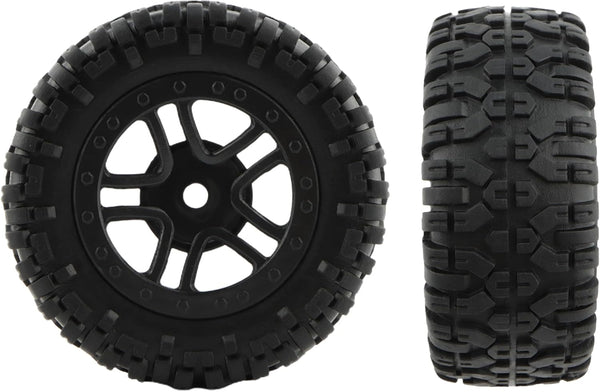9301E RC Car Tires Wheels PX9300-22, Spare Parts for 9301 9301E 1:18 RC Monster Trucks Vehicle