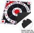 23.6 Inches Rummy, Poker,200 Pokers,2 Cards,1 HOROW Tripoley Game Tripoli Board Game Anti-Slip Mat,Combination