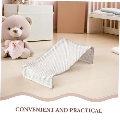 Mesh Bath Seat Support for Newborns - Non-Slip Bathing Aid