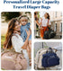 Personalized Diaper Bag Tote with Name, Custom Baby Bag with Changing Pad and Pacifier Case, Maternity Travel Bag