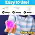 72 216 288pcs PartySticks Easter Glow Eggs & mini Glow Sticks total, Glow-in-the-Dark Kids Teens Adults Easter Basket
