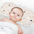 decor gift 4 Pack 22x11in Cotton Large Burp Cloths for Baby Soft and Absorbent? Cute Animal Mallard Duck Star Offwhite