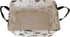 Rectangular Storage Bin Shelf Basket, Waterproof Canvas Fabric Toy Box with Handles, Gift Basket for Home