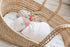 Bassinet Sheets Fitted Cover, Flexible Fit 100% Soft Jersey Knit Cotton - Neutral Grey Sage Diamond