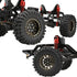 RC 1.2in Beadlock Tires 62 * 24mm for 1/18 Trx4m, 1/24 SCX24 FCX24, Soft Sticky Rubber Tires, 4PCS (Style A)
