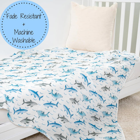 100% 47 47 Inches Cozy LollyBanks Baby Blanket for Boys, Cotton Muslin Swaddle Blankets, x Soft and Breathable