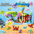 BAOXUE 24 Packs Set, Valentines Day Cards for Kids School, Animal Building Block Valentines Day Gifts for Kids