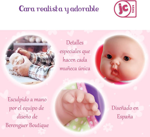 14" Set 2+, JC Toys - Lots to Love Babies Doll and High Chair | Feeding Gift and Accessories | Posable & Waterproof |
