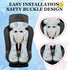 Miracle Baby Summer Babies(1-Pack) Gel Car Seat Cooling Pad, Reversible Cooler Mat for Stroller, Seat Liner