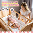 Aori 22 inch Reborn Baby Dolls - Lifelike Realistic Baby Girl Doll with Feeding Toy Accessories for Kids 3+