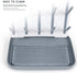 Set- Termichy Baby Bottle Drying Rack: Vertical Bottle Dryer Rack Holder with Brushes Drying Rack & Nipple