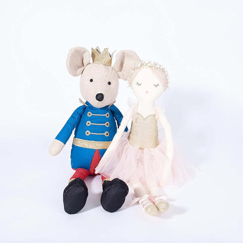 MON AMI Ballerina Stuffed Doll - 22” Plush Doll for Girls, Toy or Room Decor, Great Gift for Kids