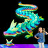 30 inch Large 3D Printed Dragon Glow in the Dark,3D Dragons Figurine