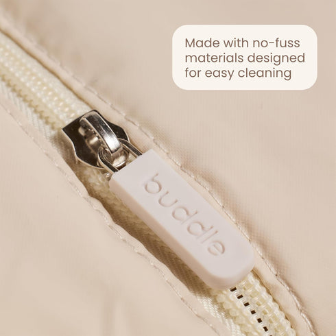 1 Count Buddle Bum Bag, Small Diaper Caddy Tote, Holds All Baby Diapering Essentials, Water-Resistant