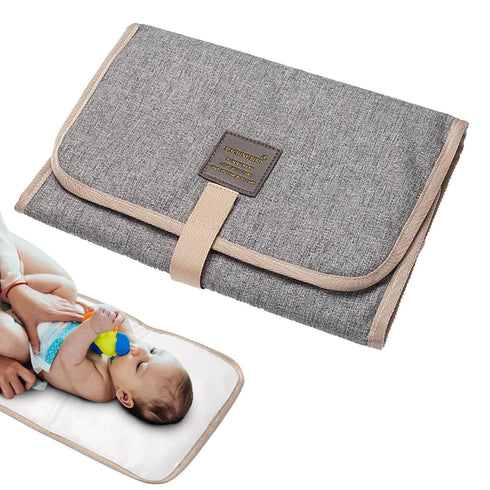 Generic Foldable Changing Pad - Polyester Waterproof Comfortable Portable Diaper Pad Changing Mat