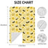 Yobvec Bee Baby Car Seat Canopy Cover Multi Use Nursing Cover for Mom Nursing Covers Newborn Bee Shower Gift