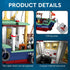 Fishing Boat Building Blocks Sets, 582 PCS City Marine Theme Model Kit for Ocean Exploration and Sea Fishing Lovers