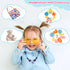 BEMITON Ideal Birthday Gift for Girls Aged 3-7, Pop Beads Jewelry Making Kit for Creative Play