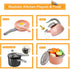 105Pcs Kids Kitchen Toy Accessories - Toddler Pretend BBQ Camping Cooking Playset, Play Food Set