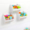 Ligereza bath toy holder 3 Piece Set, Free Arrangement bath toy organizer, Multi-functional