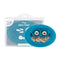 ezpz Mini Mat for 12 Months+, Blue, 100% Silicone Placemat + Plate with Suction for Infants + Toddlers, Supports