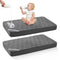 Waterproof Crib Mattress Protector 2 Pack, Soft and Breathable Crib Mattress Pad