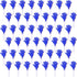 ZCYSRLQIN 48 Pcs Red/White/Blue Hand Clappers 7.5 Inch Noise Makers Plastic Clapping Hands
