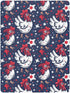 KICPOAY 4th 52x28 of July Independence Day Chicken Toddler Bed Crib Sheets Baby Crib Sheets Cover for Soft Mini Crib