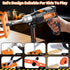 Set 41PCS Set 3,4,5,6,7,8, OCHIDO Kids Tool with Tool Box & Electronic Toy Drill, Toddler Tool Kids Construction Toys