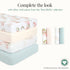 3 Set, Set, Evolur Rainboho Piece Crib Bedding Machine Washable, Soft and Breathable Toddler Bedding Includes Fitted