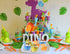Dinosaur Birthday Party Cupcake Wrappers - 48 pcs Kids Birthday Party Supplies by CCINEE