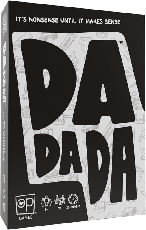 Dadada - The Nonsensical Party Game, Create Your Own Hilarious Language, Word and Image Association Game, 2+ Players