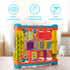 Lollipop Interactive Toddler Activity Triangle - Montessori Activity Cube for Play and Learning with Shapes and Colors