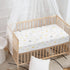 Streeyiu 52x28x8 Crown Baby Crib Sheets for Boys Girls Cute Crown Fitted Crib Sheet for Standard Crib and Toddler