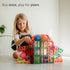 Magnetic Building Tiles, 48 Piece Architectural Dome Set for Kids, Educational Creative Learning Activity for Ages 3+