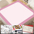 XXSTAR 32.5 Inch 3MM Mahjong Mat for Table, Non-Slip & Noise Reduction Gaming Mat with Drawstring Bag, Perfect