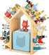 DIY House for Tonies Box Storage Organizer Shelf for 40 Tonie Figures
