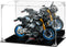 Acrylic Display Case - Clear Action Figure Display Case with Mirrored Back, Dustproof Storage Box for Collectibles