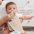 Pack 2 20" 10", Pack 10 Muslin Nursing Cover of and Burp Cloths x of Bundled by Comfy Cubs