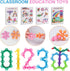 NEOACT 200PCS Building Blocks, Educational Interlocking Plastic Connect Block Toys for Preschool Kids Aged 3+