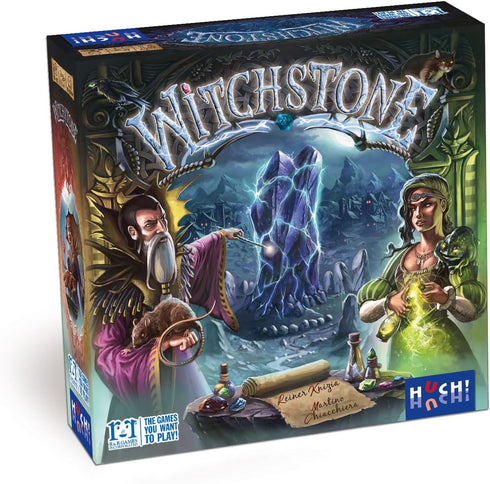 R&R Games Witchstone, Strategy Game for Family Board Game Night, for Kids, Teens, and Adults