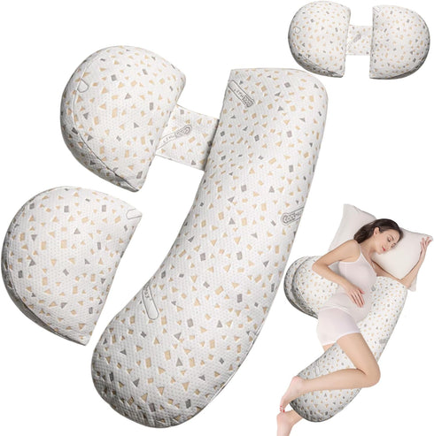 YZCCtixi Pregnancy Pillow for Women - Maternity Pillow for Back Pain Relief &
