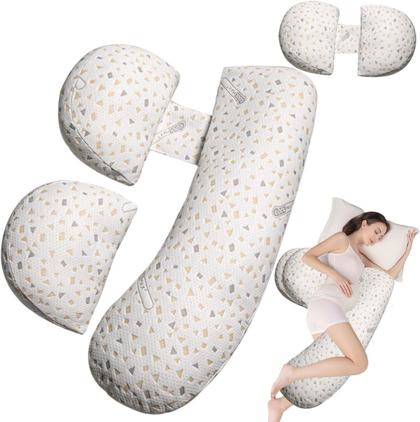 YZCCtixi Pregnancy Pillow for Women - Maternity Pillow for Back Pain Relief &