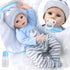 MAIHAO 22inch Reborn Dolls, Silicone Baby Boy and Girl Realistic Babies, Cheap Lifelike Newborn Toddler for Kids, Open
