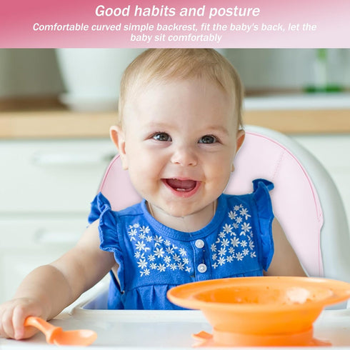 BEAHING 3, High Chair Cushion, Soft PU Leather High Chair Cover, Replacement Baby High Chair Cover, Non Slip Stroller