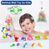 ZMZS Suction Toys for Baby, Bath Toys for Kids Ages 4-8, 40 Pieces Toddler Stress Release Sensory Toys, Suction Cup Animal with Dinosaur Eggshell Storage, Educational Gift for Boys Girls Age 3+