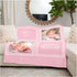 2 15 30"x40" inkArts Baby Girl Gifts Personalized Baby Blanket with Pictures Custom Baby Blankets Customized Receiving